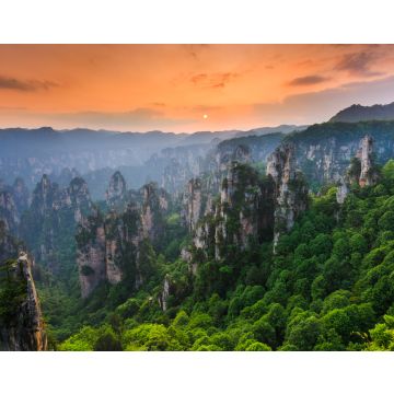 Lais Puzzle - Zhangjiajie Nationaler Waldpark bei Sonnenuntergang, Wulingyuan, Hunan, China - 40, 100, 200, 500, 1.000 & 2.000 Teile