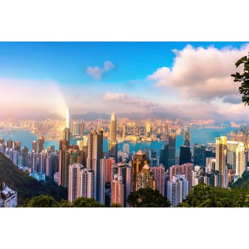 Lais Puzzle - Blick auf Hongkong-Wolkenkratzer von The peak - 2.000 Teile