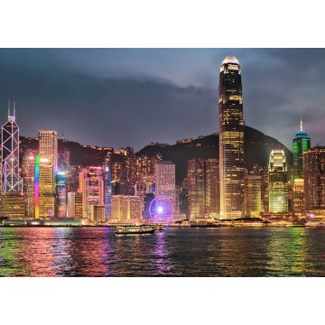 Lais Puzzle - Skyline im Victoria-Hafen in Hongkong HK - 1.000 Teile