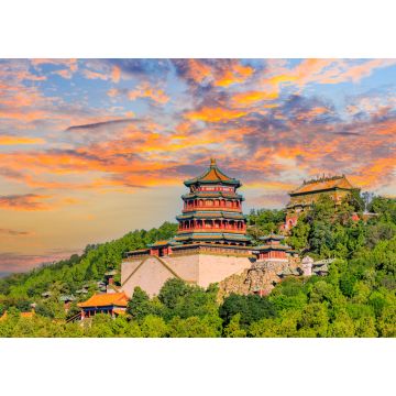 Lais Puzzle - Kaiserlicher Sommerpalast in Peking bei Sonnenuntergang, China - 1.000 Teile