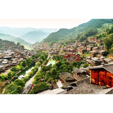 Lais Puzzle - China Guizhou Xijiang Miao Dorf - 2.000 Teile