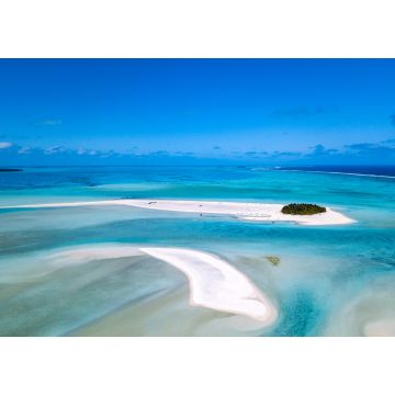 Lais Puzzle - Polynesien Cook-Insel Aitutaki-Lagune tropisches Paradies Luftaufnahme - 1.000 Teile