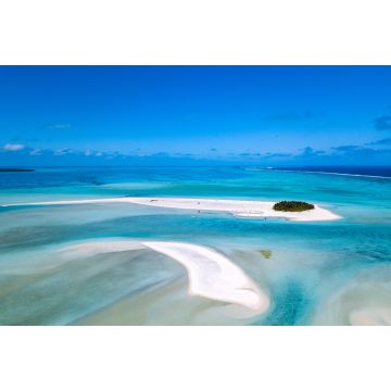 Lais Puzzle - Polynesien Cook-Insel Aitutaki-Lagune tropisches Paradies Luftaufnahme - 2.000 Teile