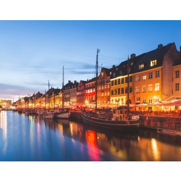 Lais Puzzle - Bunte Häuser in der Altstadt von Kopenhagen bei Nacht - 40, 100, 200, 500, 1.000 & 2.000 Teile