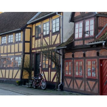 Lais Puzzle - Historische Fachwerkhäuser im alten Teil der Stadt Nyborg - 40, 100, 200, 500, 1.000 & 2.000 Teile