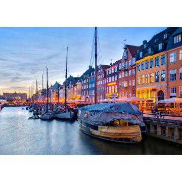 Lais Puzzle - Nyhavn mit seinem malerischen Hafen mit alten Segelschiffen und bunten Fassaden alter Häuser in Kopenhagen, Dänemark - 1.000 Teile