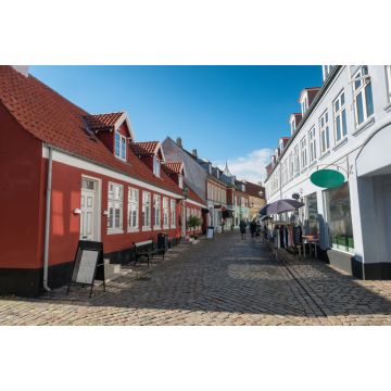 Lais Puzzle - Alte Straßen und Fachwerkhäuser in Ebeltoft, Dänemark - 2.000 Teile