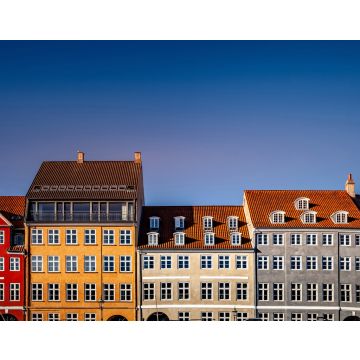 Lais Puzzle - Schöne historische Häuser vor blauem Himmel an einem sonnigen Tag, Kopenhagen, Dänemark - 40, 100, 200, 500, 1.000 & 2.000 Teile