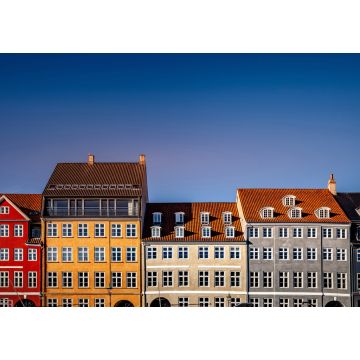 Lais Puzzle - Schöne historische Häuser vor blauem Himmel an einem sonnigen Tag, Kopenhagen, Dänemark - 1.000 Teile
