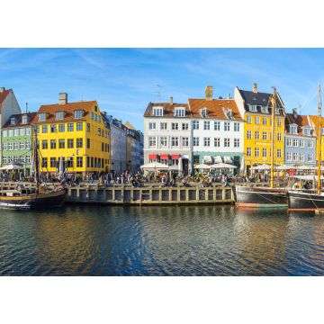 Lais Puzzle - Panoramablick auf Nyhavn mit dem Kanal in Kopenhagen, Dänemark - 1.000 Teile