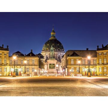 Lais Puzzle - Schloss Amalienborg in Kopenhagen, Dänemark bei Nacht - 40, 100, 200, 500, 1.000 & 2.000 Teile