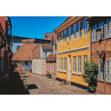 Lais Puzzle - Schöne Straßen in der Altstadt. Odense, Dänemark - 1.000 Teile