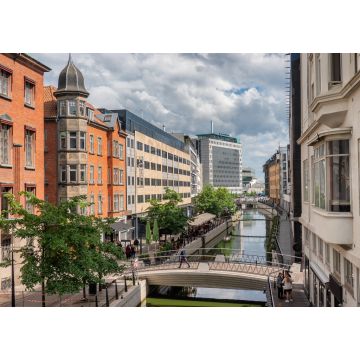 Lais Puzzle - Der Fluss Aarhus fließt durch das Stadtzentrum, Dänemark - 1.000 Teile