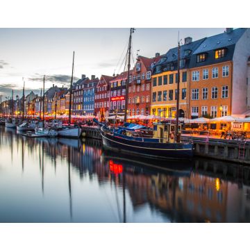 Lais Puzzle - Kopenhagen Stadt und Kanal Nyhavn in Dänemark - 40, 100, 200, 500, 1.000 & 2.000 Teile