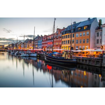Lais Puzzle - Kopenhagen Stadt und Kanal Nyhavn in Dänemark - 2.000 Teile