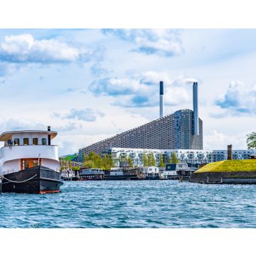 Lais Puzzle - Blick auf die Fabrik Amager Bakke mit der Skipiste auf dem Dach in Kopenhagen, Dänemark - 40, 100, 200, 500, 1.000 & 2.000 Teile