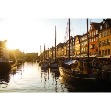 Lais Puzzle - Schiffe bei Sonnenuntergang. Malerische Architektur in der Altstadt von Kopenhagen, Dänemark - 2.000 Teile