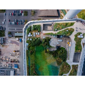 Lais Puzzle - Amager Bakke, Copenhill Waste-to-Energy Power Plant in Kopenhagen, Dänemark mit dem Skigebiet auf dem Dach - 40, 100, 200, 500, 1.000 & 2.000 Teile