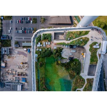 Lais Puzzle - Amager Bakke, Copenhill Waste-to-Energy Power Plant in Kopenhagen, Dänemark mit dem Skigebiet auf dem Dach - 1.000 Teile