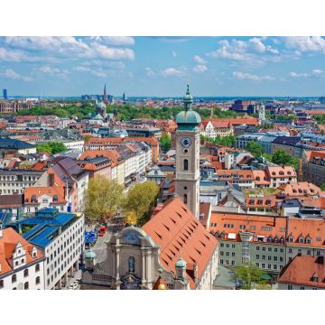 Lais Puzzle - Skyline des Münchner Stadtzentrums - 40, 100, 200, 500, 1.000 & 2.000 Teile