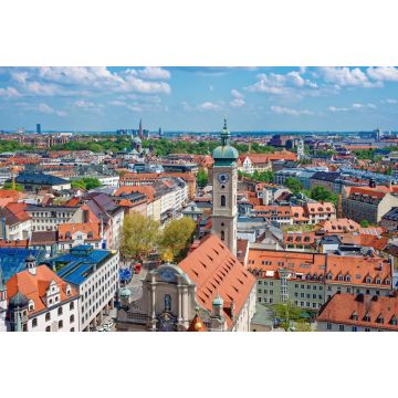 Lais Puzzle - Skyline des Münchner Stadtzentrums - 2.000 Teile