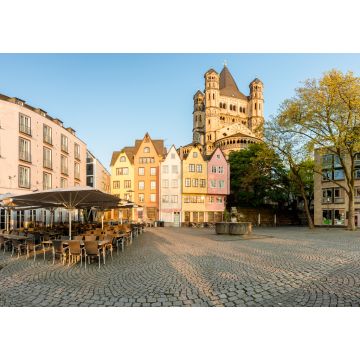 Lais Puzzle - Traditionelle bunte Häuser in Köln, Deutschland - 1.000 Teile