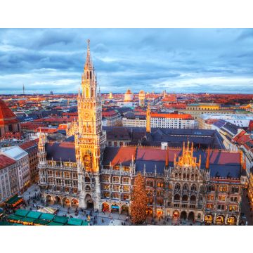 Lais Puzzle - Luftaufnahme des Marienplatzes in München - 40, 100, 200, 500, 1.000 & 2.000 Teile