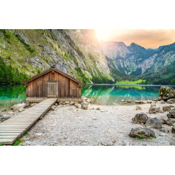 Lais Puzzle - Bootsanlegestelle am Obersee, Berchtesgaden, Bayern - 2.000 Teile