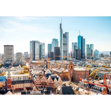 Lais Puzzle - Frankfurt mit Finanzviertel bei Tag in Deutschland - 1.000 Teile