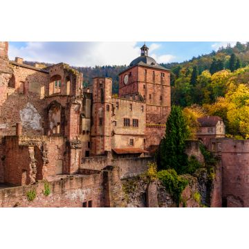 Lais Puzzle - Farbfoto der mittelalterlichen Burg in Heidelberg - 2.000 Teile