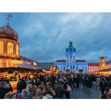 Lais Puzzle - Nächtlicher Weihnachtsmarkt beim Schloss Charlottenburg Winter Berlin Deutschland - 40, 100, 200, 500, 1.000 & 2.000 Teile