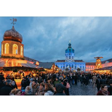 Lais Puzzle - Nächtlicher Weihnachtsmarkt beim Schloss Charlottenburg Winter Berlin Deutschland - 1.000 Teile
