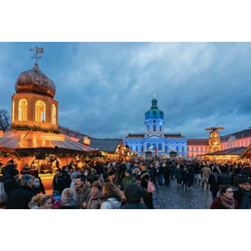 Lais Puzzle - Nächtlicher Weihnachtsmarkt beim Schloss Charlottenburg Winter Berlin Deutschland - 2.000 Teile