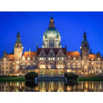 Lais Puzzle - Neues Rathaus von Hannover zur blauen Stunde - 40, 100, 200, 500, 1.000 & 2.000 Teile
