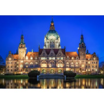 Lais Puzzle - Neues Rathaus von Hannover zur blauen Stunde - 1.000 Teile
