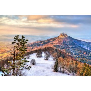 Lais Puzzle - Winteransicht der Burg Hohenzollern, Deutschland - 2.000 Teile