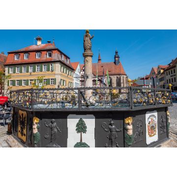 Lais Puzzle - Stadtbrunnen in Feuchtwangen Mittelfranken - 2.000 Teile