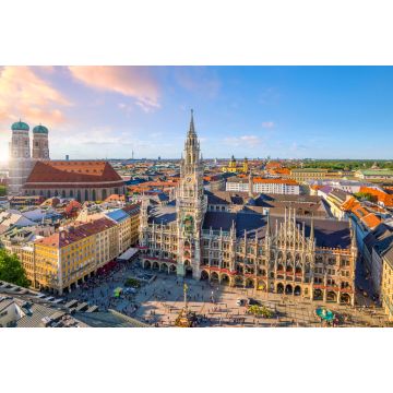 Lais Puzzle - Skyline von München mit Rathaus am Marienplatz - 2.000 Teile