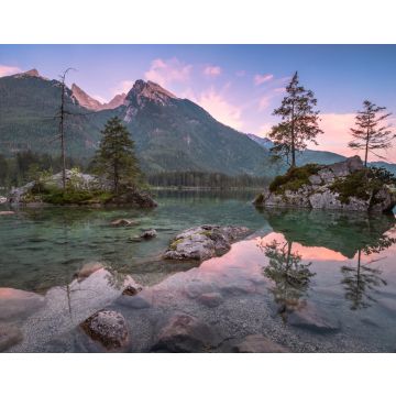 Lais Puzzle - Beschauliche Landschaft mit Berg, See und Sonnenuntergang am Sommerabend im Nationalpark Berchtesgaden, Deutschland - 40, 100, 200, 500, 1.000 & 2.000 Teile