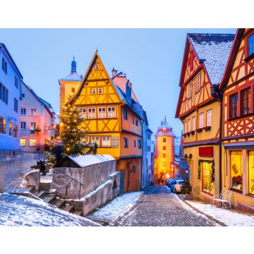 Lais Puzzle - Rothenburg ob der Tauber, Deutschland - Weihnachtsmarkt - 40, 100, 200, 500, 1.000 & 2.000 Teile