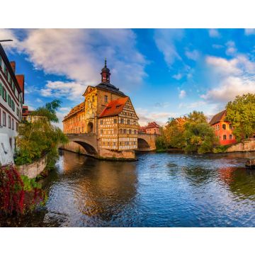 Lais Puzzle - Beeindruckender Panoramablick auf das historische Stadtzentrum von Bamberg, Deutschland. UNESCO Weltkulturerbe - 40, 100, 200, 500, 1.000 & 2.000 Teile