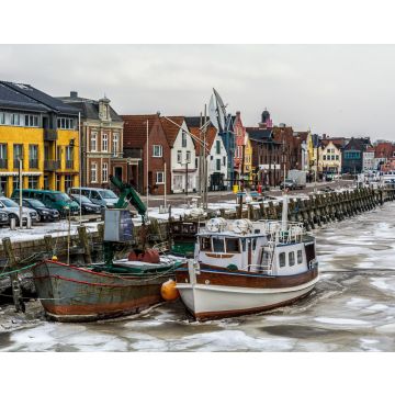 Lais Puzzle - Der Hafen von Husum im Winter - 40, 100, 200, 500, 1.000 & 2.000 Teile