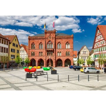 Lais Puzzle - Altes Rathaus von Tauberbishofsheim in Baden-Württemberg - 1.000 Teile