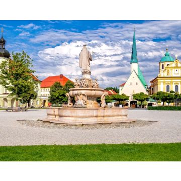 Lais Puzzle - Marienbrunnen und Gnadenkapelle von Altötting, Bayern, Deutschland - 40, 100, 200, 500, 1.000 & 2.000 Teile