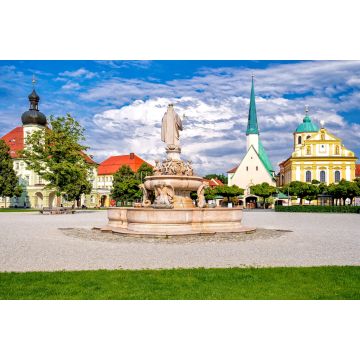 Lais Puzzle - Marienbrunnen und Gnadenkapelle von Altötting, Bayern, Deutschland - 2.000 Teile