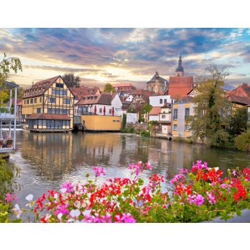 Lais Puzzle - Bamberg. Blick auf die Altstadt von Bamberg mit Brücken über die Regnitz - 40, 100, 200, 500, 1.000 & 2.000 Teile