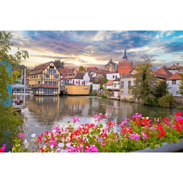Lais Puzzle - Bamberg. Blick auf die Altstadt von Bamberg mit Brücken über die Regnitz - 2.000 Teile