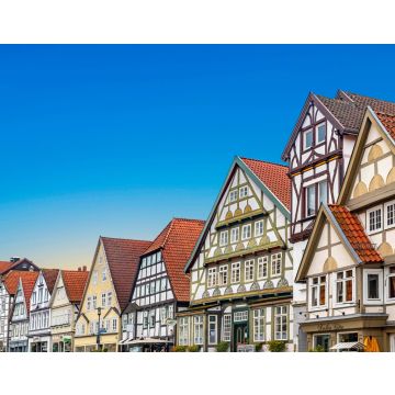 Lais Puzzle - malerische alte Fachwerkhäuser in der Stadt Detmold in der Lippe Region in Deutschland - 40, 100, 200, 500, 1.000 & 2.000 Teile