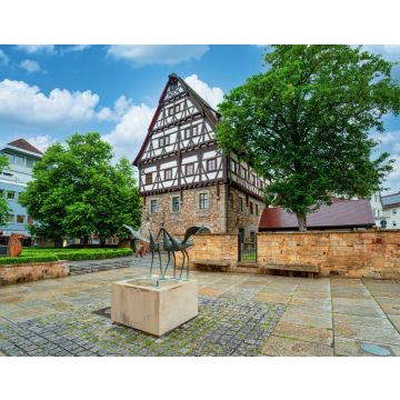 Lais Puzzle - Göppingen Baden-Württemberg Deutschland Fachwerk Umgebindehaus Stuttgart - 40, 100, 200, 500, 1.000 & 2.000 Teile