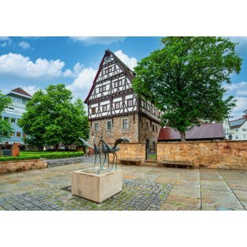 Lais Puzzle - Göppingen Baden-Württemberg Deutschland Fachwerk Umgebindehaus Stuttgart - 1.000 Teile